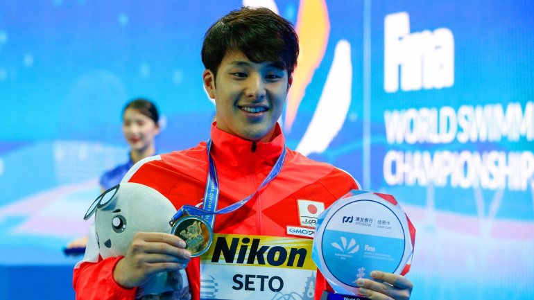 O nadador japonês Daiya Seto