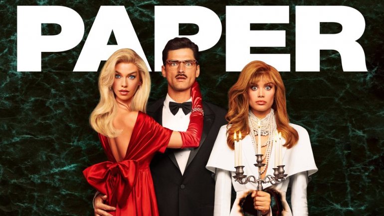Sara Sampaio, Stella Maxwell e Sean O'Pry são os protagonistas da nova capa da revista Paper