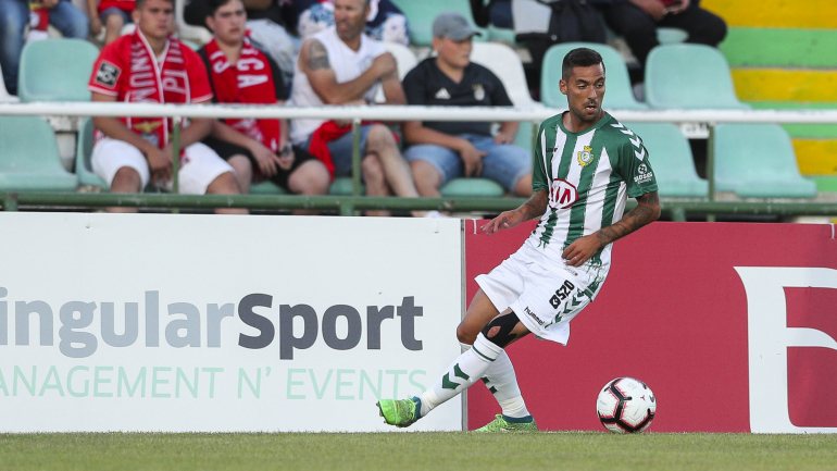 Nuno Pinto realizou 12 jogos oficiais na presente temporada, o último dos quais no fim de semana passado com o Benfica