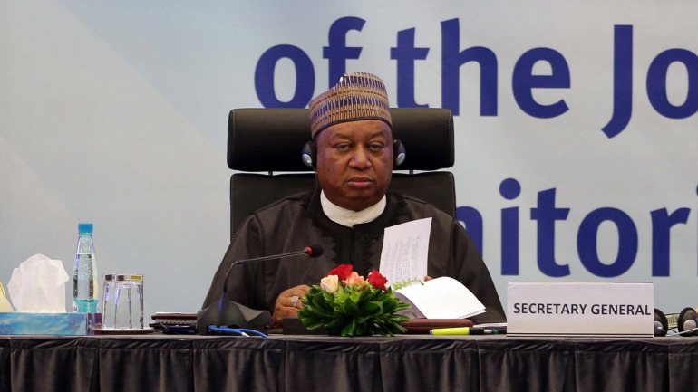 Mohammed Sanuzi Barkindo, secretário-geral da Organização dos Países Exportadores de Petróleo (OPEP)
