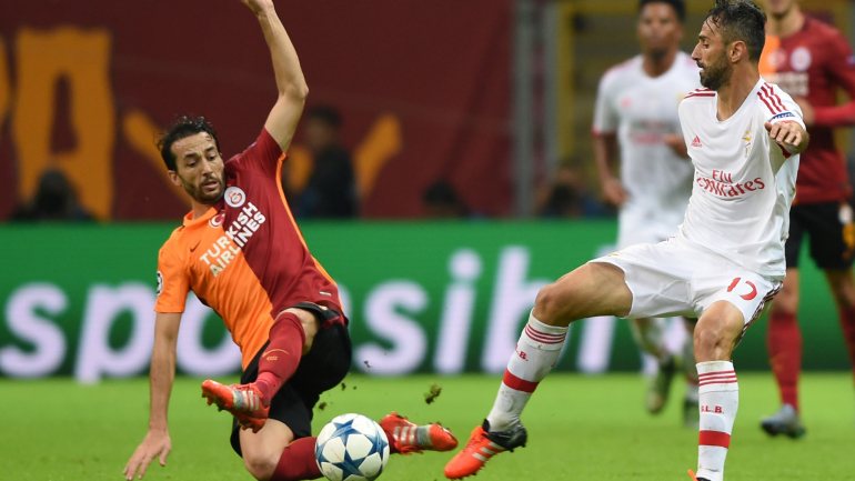 Benfica e Galatasaray já se tinham cruzado na fase de grupos da Liga dos Campeões em 2015/16