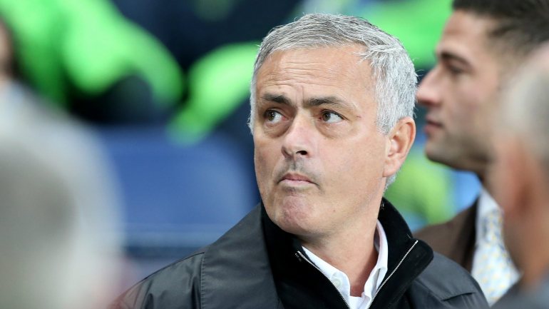 José Mourinho estava no comando técnico do Manchester United desde maio de 2016