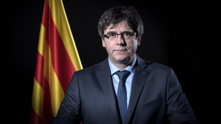 O ex-presidente catalão, Carles Puigdemont, está exilado na Bélgica