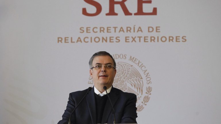 Marcelo Ebrard, chefe da diplomacia mexicano, afirma que não assinou nem vai assinar este acordo