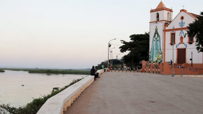 Santuário da Nossa Senhora de Muxima, Angola. A vila de Muxima transformou-se no maior centro mariano da África subsaariana
