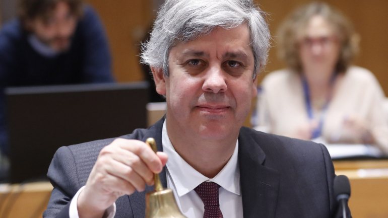Centeno foi eleito presidente do Eurogrupo há um ano, para um mandato de dois anos e meio.