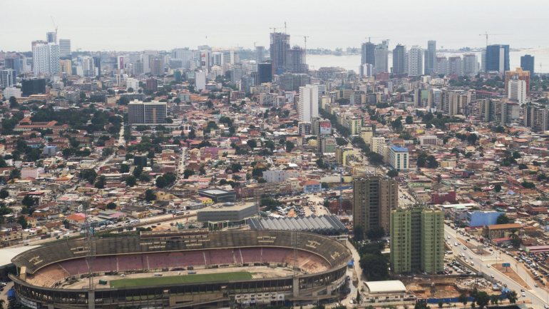 Vista geral sobre Luanda, Angola