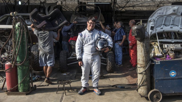Lucas Barrón já participou no Desafio Inca e teve cerca de um ano e meio de preparação com o pai para o Dakar de 2019