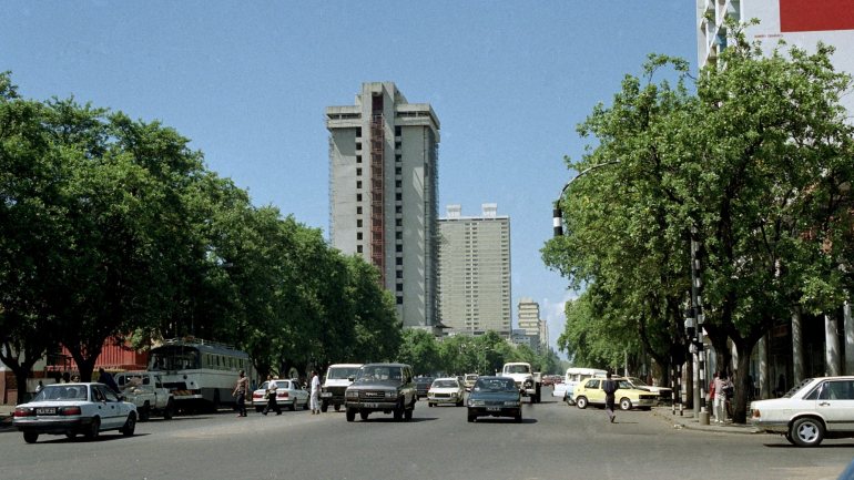Vista parcial da capital moçambicana, Maputo
