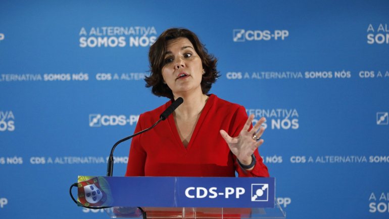 A deputada centrista Isabel Galriça Neto