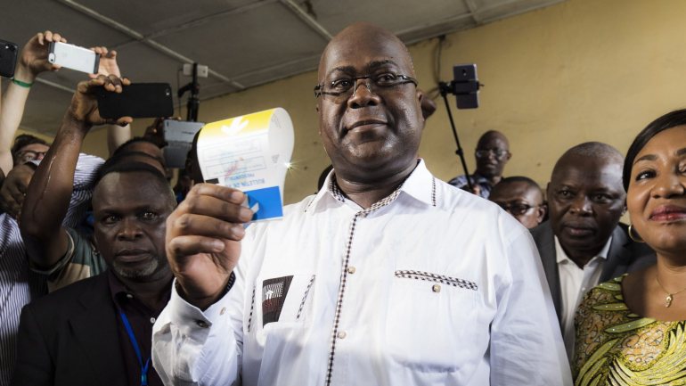 Felix Tshisekedi foi o candidato da oposição que venceu as eleições na República Democrática do Congo