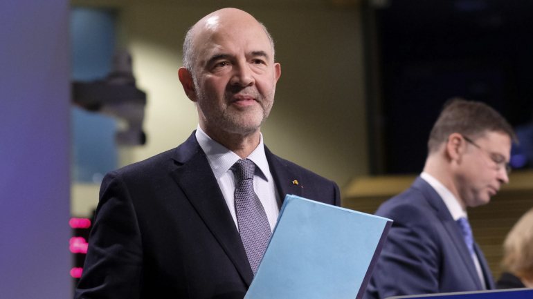 O anúncio foi feito pelo comissário europeu dos Assuntos Económicos e Financeiros, Pierre Moscovici