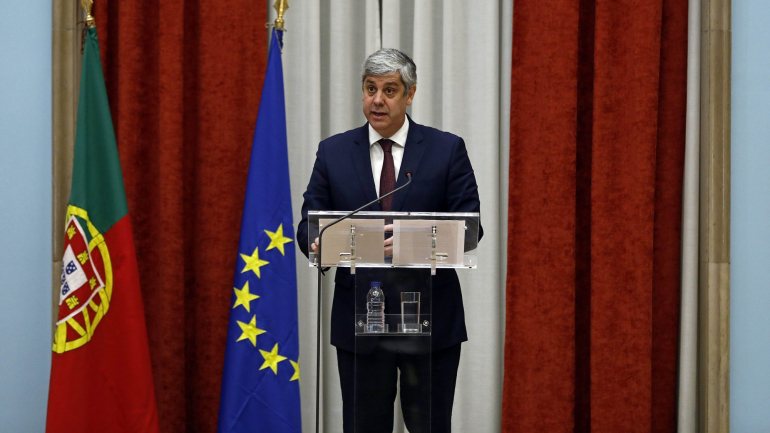 O presidente do Eurogrupo, Mário Centeno falava na celebração do 20.º aniversário da criação do euro,  em Estrasburgo, França