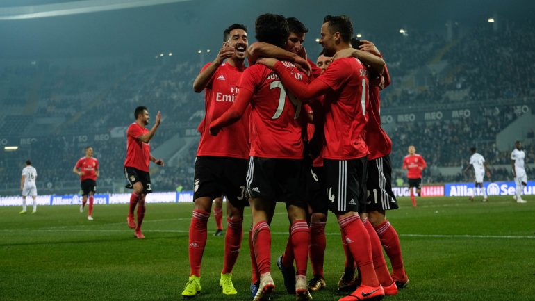 Há dois anos que o Benfica não chegava às meias-finais da Taça de Portugal