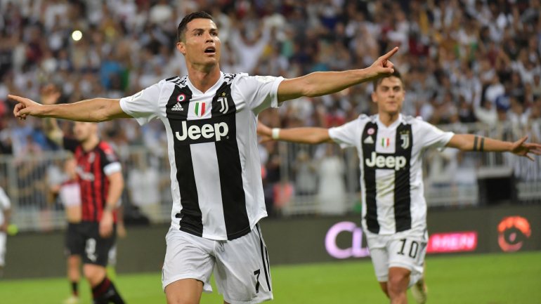 Ronaldo apontou o 16.º golo da temporada em 26 jogos, mais uma vez decisivo para a vitória da Juventus (desta vez numa final)
