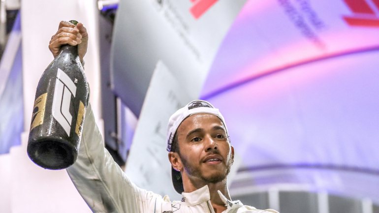 O automobilista Lewis Hamilton (GB) está entre os nomeados aos Prémios Laureus