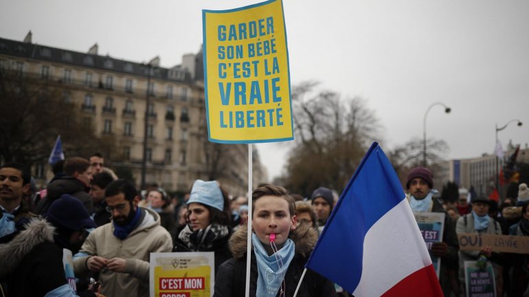Em França realizam-se cerca de 200 mil abortos por ano