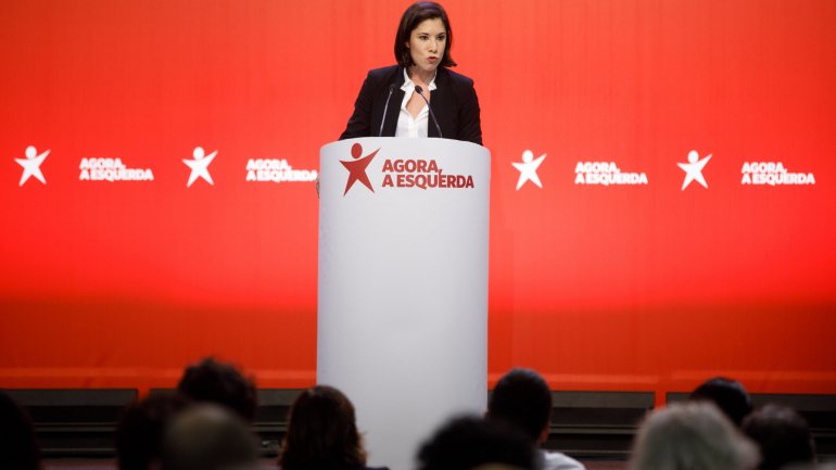 A deputada do Bloco de Esquerda, Joana Mortágua