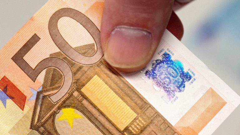 A nota de 50 euros foi a mais falsificada