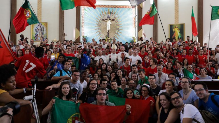 Cerca de 300 portugueses participam nas JMJ que decorrem até domingo na capital do Panamá, presididas pelo Papa Francisco