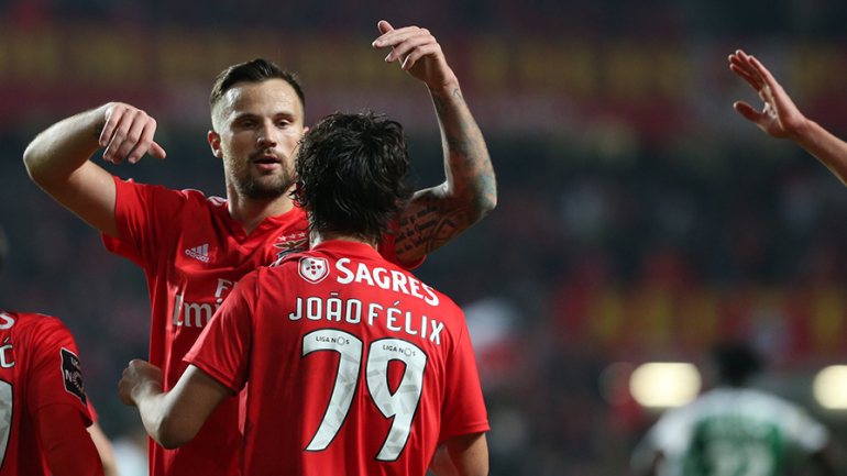 A dupla de avançados valeu esta terça-feira três golos e uma assistência ao Benfica