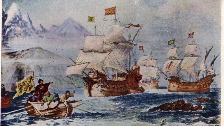 A primeira viagem de circum-navegação aconteceu entre 1519 e 1522