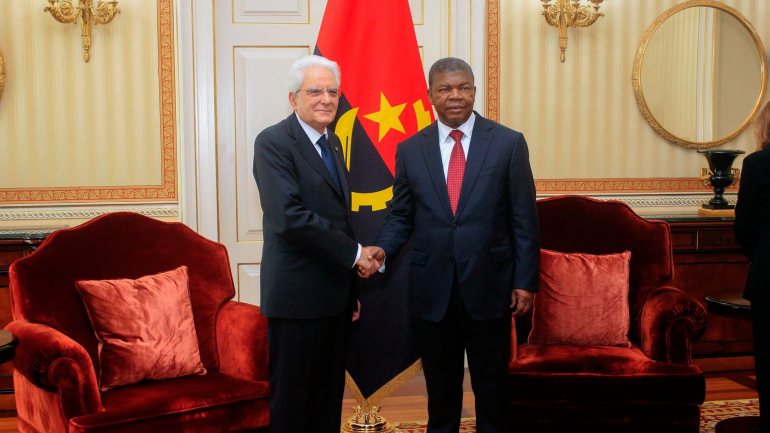 O Presidente angolano destacou os investimentos e a participação significativa da empresa petrolífera italiana ENI