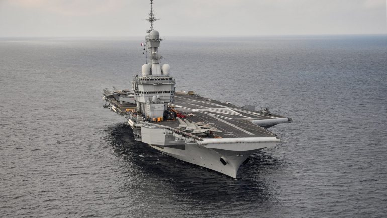 Segundo a Marinha, a operação vai contribuir para a segurança marítima no mar Mediterrâneo