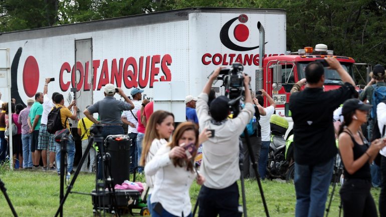Guaidó anunciou no domingo que a ajuda humanitária para a Venezuela retida em Cúcuta (Colômbia) vai entrar em território venezuelano nos &quot;próximos dias&quot;