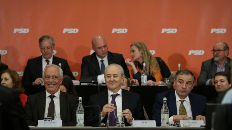David Justino, à esquerda, é o coordenador do Conselho Estratégico Nacional, que está a preparar a base de trabalho para o programa eleitoral do PSD