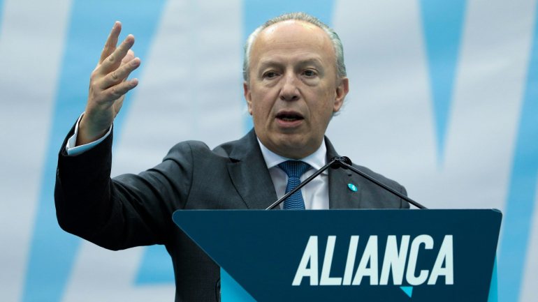 Pedro Santana Lopes lançou o Aliança no primeiro congresso do partido, em fevereiro de 2019