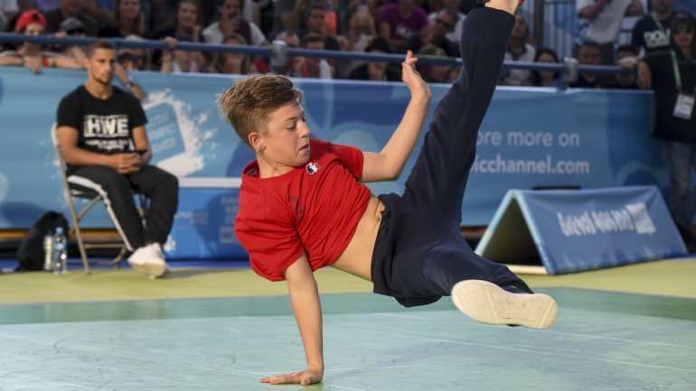 Martin Lejeune compete pela França nos Jogos Olímpicos da Juventude de 2018, em Buenos Aires.
