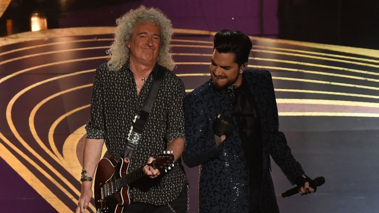 Os Queen e Adam Lambert foram os primeiros a pisar o palco nos Óscares