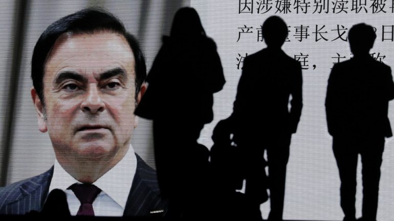 Carlos Ghosn foi detido há três meses na capital nipónica