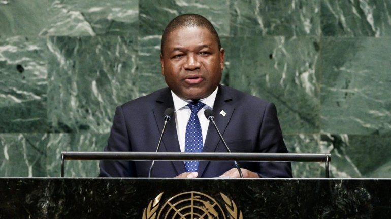 Filipe Nyusi é presidente de Moçambique desde 2015
