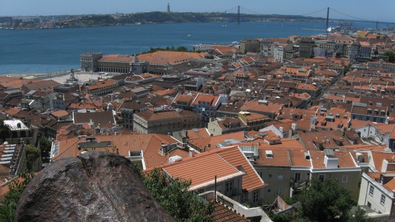 Lisboa vista desde o Castelo de São Jorge