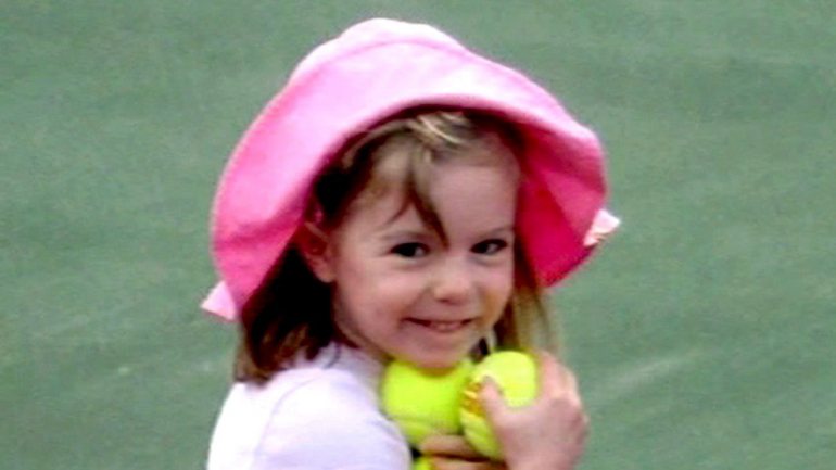 Maddie McCann desapareceu na Praia da Luz em 2007, com 3 anos de idade