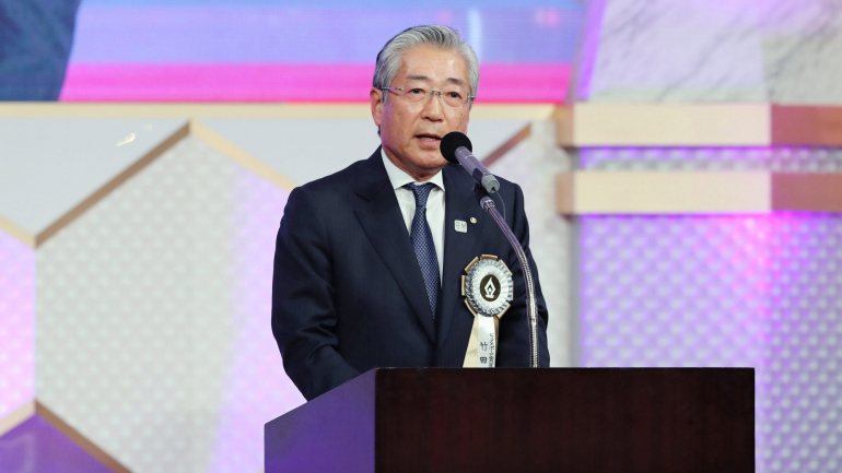 O presidente do COJ, considerado um dos principais artífices da vitória da candidatura nipónica, está a ser investigado pelas autoridades francesas por corrupção ativa