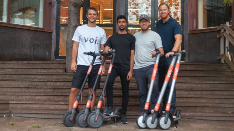 A VOI foi fundada por Fredrik Hjelm, Douglas Stark, Adam Jafer e Filip Lindvall