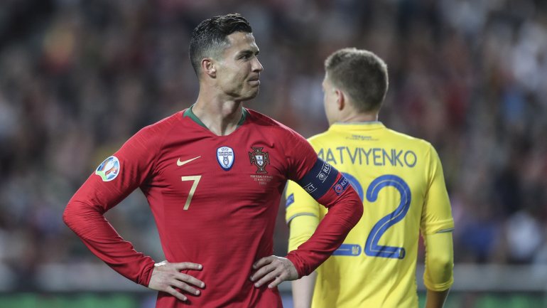 Cristiano Ronaldo voltou à Seleção Nacional nove meses depois