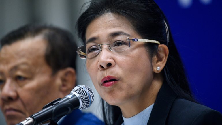Sudarat Keyuraphan, a candidata do Pheu Thai a primeira-ministra