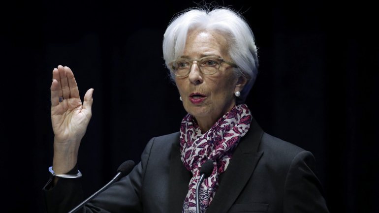 A líder do FMI, Christine Lagarde, frisou também que &quot;apenas há dois anos&quot;, 75% da economia global estava em ascensão