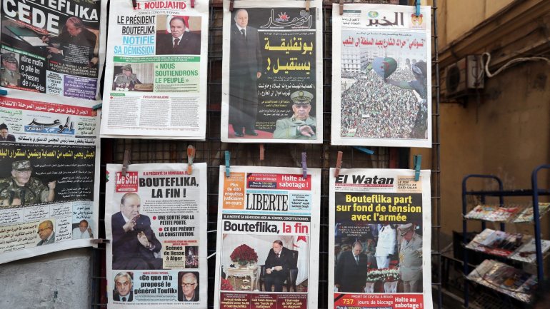 Desde finais de fevereiro, a Argélia tem sido palco de várias manifestações contra um quinto mandato de Bouteflika