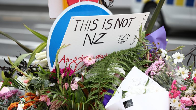 Homenagem às vítimas do ataque de Christchurch