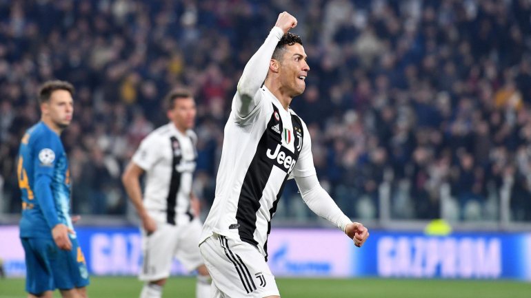 A Juventus tem a primeira mão dos quartos de final da 'Champions' a 10 de bril