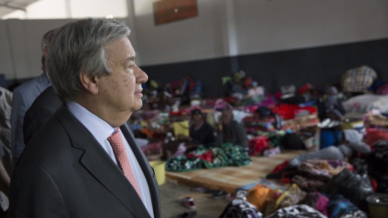 António Guterres pediu uma solução negociada para o conflito