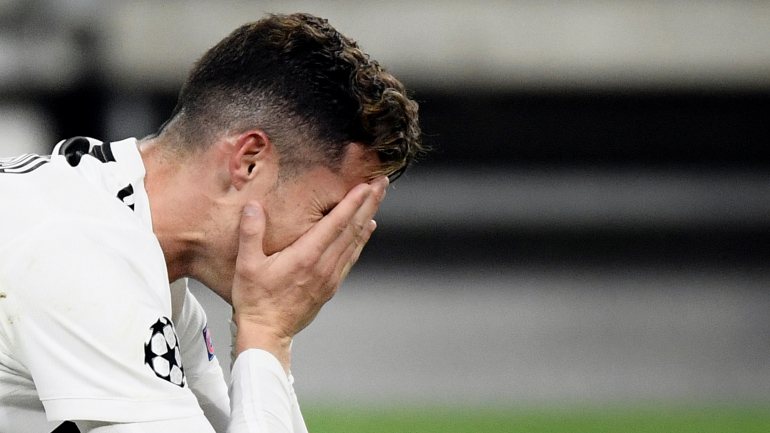 Ronaldo confirmou a veia goleadora nas fases decisivas da Champions mas foi curto para evitar eliminação da Juventus frente ao Ajax