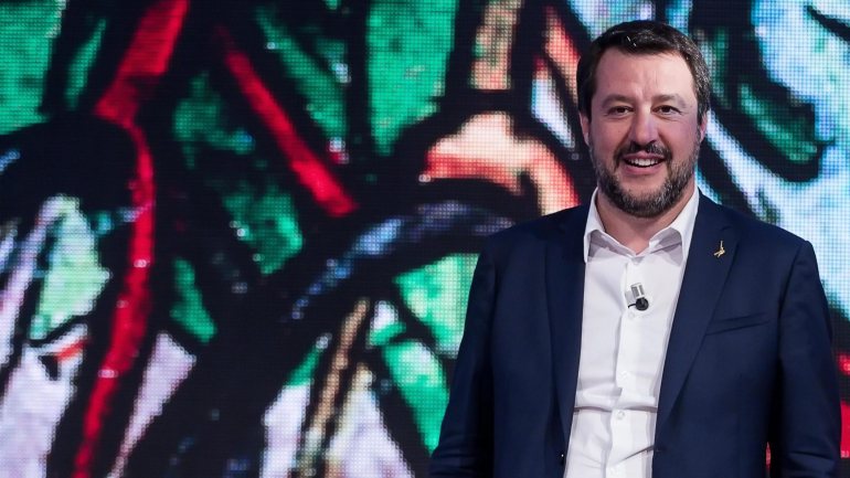 Salvini quer uma união dos partidos nacionalistas após as eleições europeias