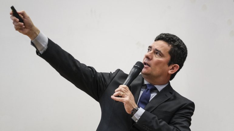 Sérgio Moro foi um dos oradores no VII Fórum Jurídico, na Faculdade de Direito de Lisboa