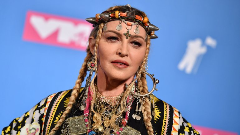 Madonna esteve nos MTV Video Music Award em 2018 para prestar uma homenagem a Aretha Franklin, que morreu aos 76 anos em agosto do ano passado.